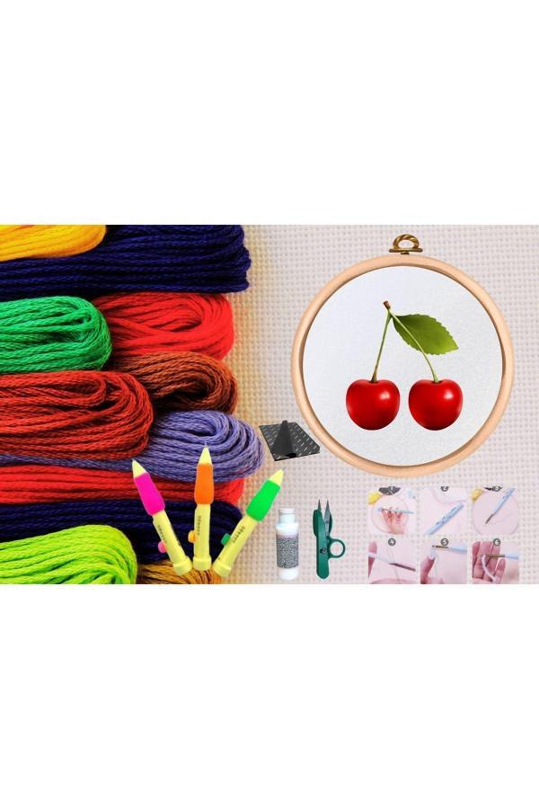 Seti Nakış Seti Kasnaklı Kendin Yap Seti Seri 12 - Image 1