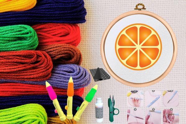 Seti Nakış Seti Kasnaklı Kendin Yap Seti Seri 48 - Image 1