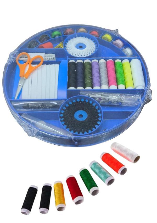 İplik Set Yuvark Pstik Dikiş Seti - Image 1