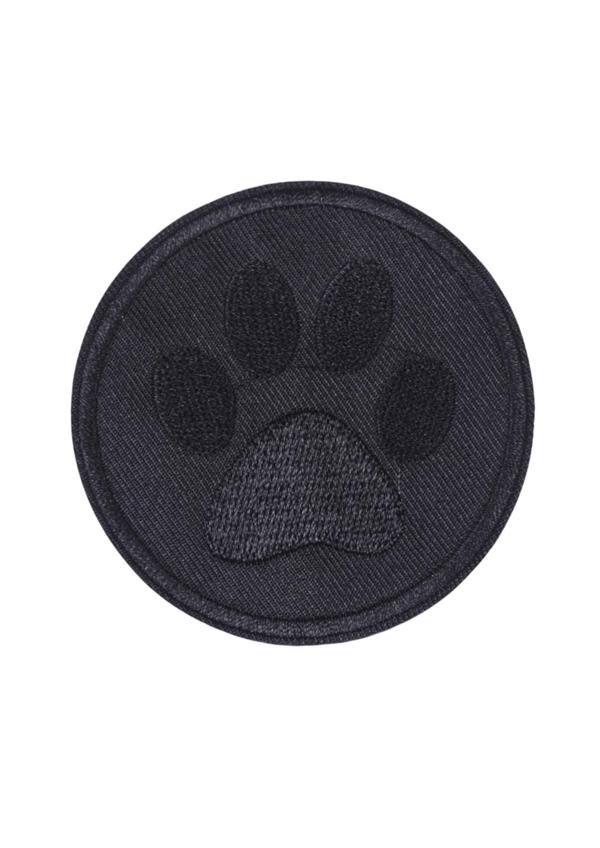 Aplike Ütü İle Yapışan Siyah Pati Arma 5 cm - Image 1