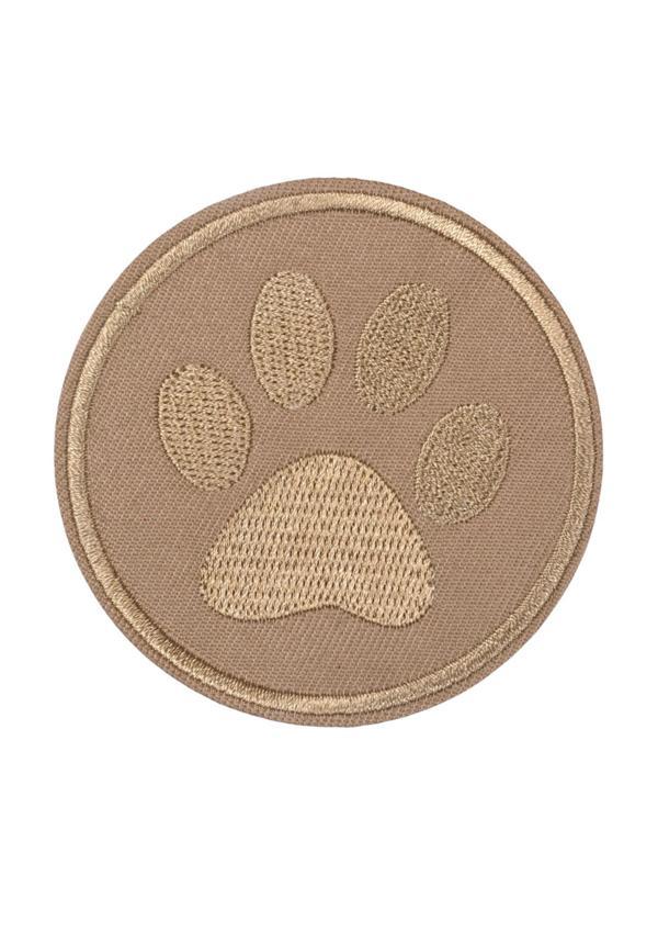 Aplike Ütü İle Yapışan Kahve Pati Arma 5 cm - Image 1