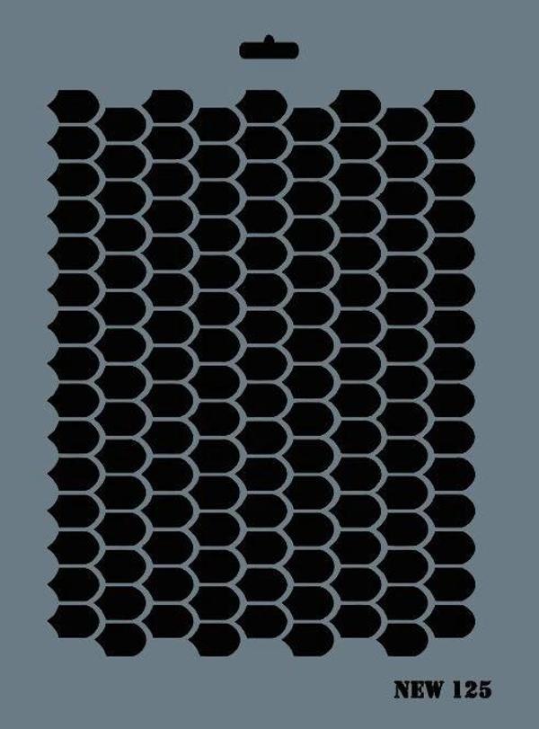 Supertrend Stencil Boyama Şablonu 25x35 cm. NEW-125 - Image 1