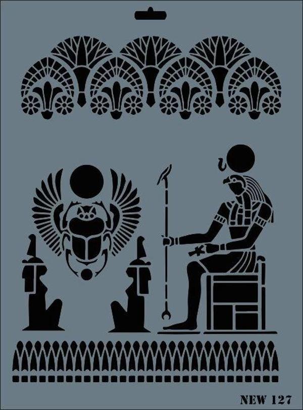 Supertrend Stencil Boyama Şablonu 25x35 cm. NEW-127 - Image 1