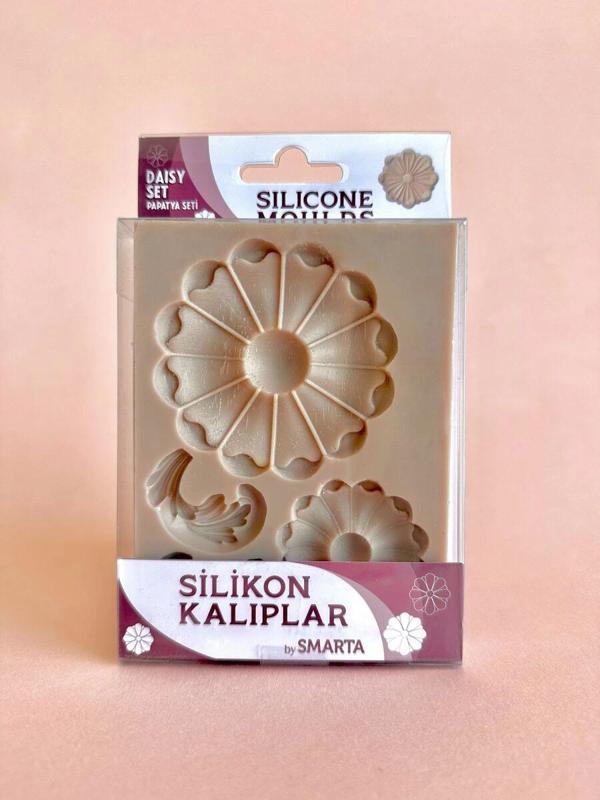 Supertrend Silicone Moulds Silikon Epoksi ve Polimer Kil Kalıbı DAISY SET - Image 1