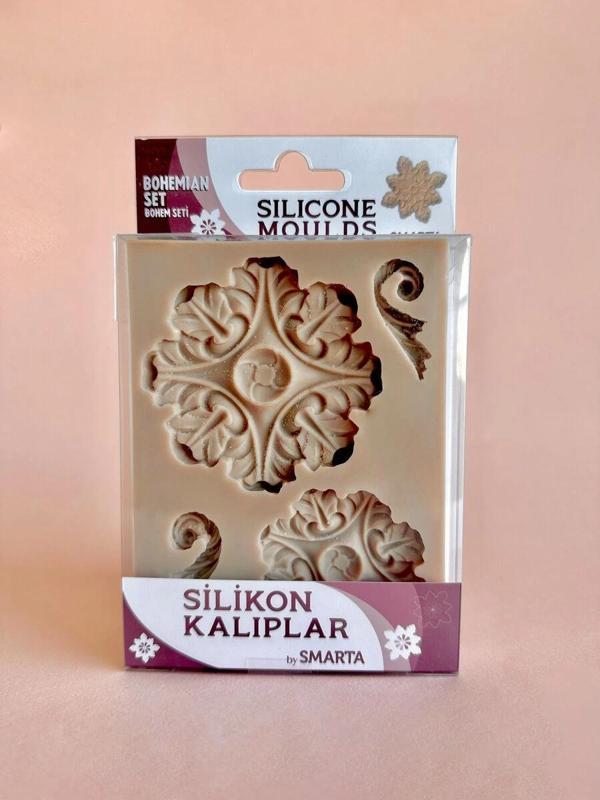 Supertrend Silicone Moulds Silikon Epoksi ve Polimer Kil Kalıbı BOHEMIAN SET - Image 1
