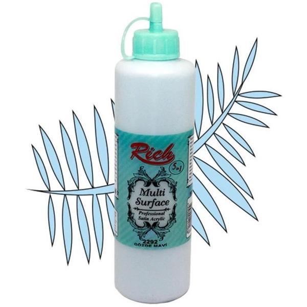 Supertrend Multi Surface Her Yüzey İçin Akrilik Boya 500 cc. 2292 GÖZDE MAVİ - Image 1