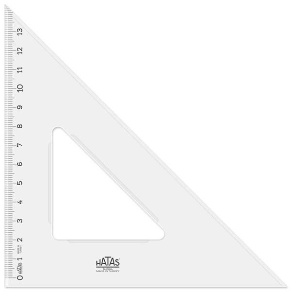 Supertrend Plastik Gönye 21 cm. (45-45-90) - Image 1
