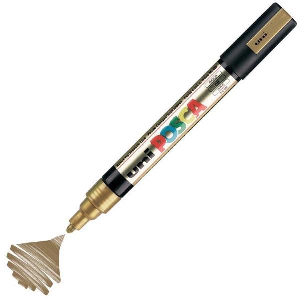 Supertrend Posca PC-5M Boyama Markörü 1.8-2.5 mm. METALİK ALTIN - Image 1