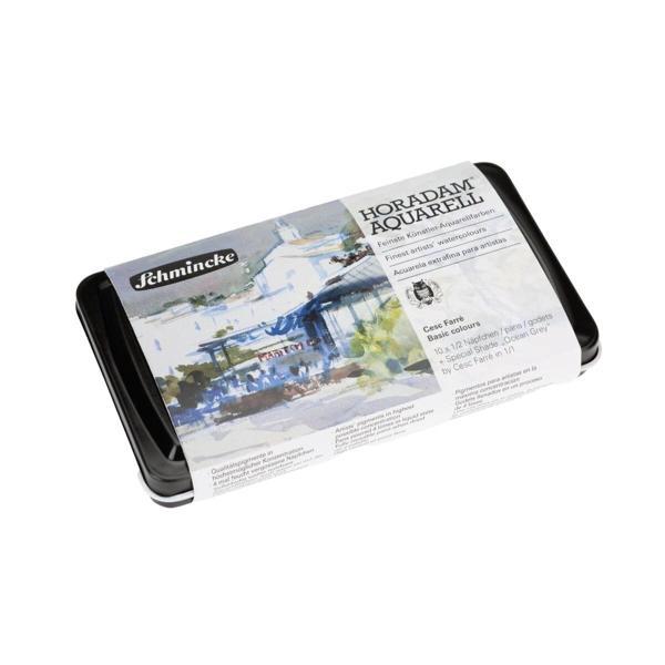 Supertrend Horadam Aquarell Taş Tablet Sulu Boya Seti Special Edition Cesc Ferre Temel Renkleri Yarı - Image 1