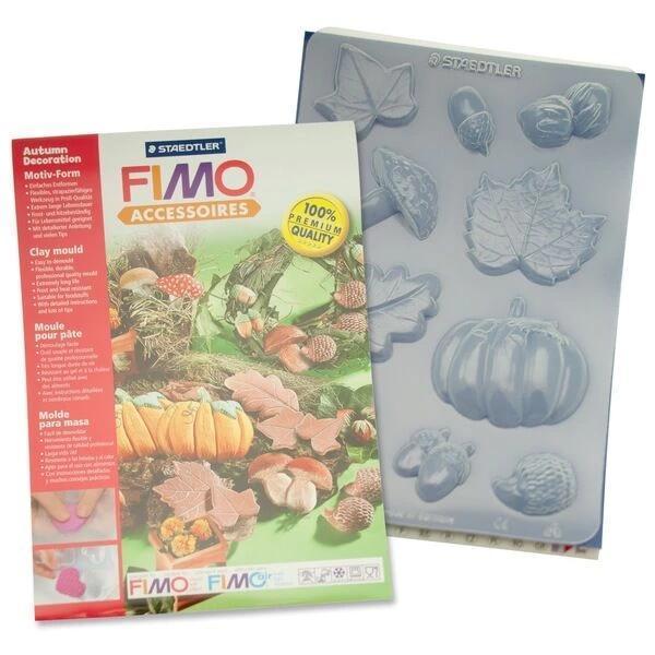 Supertrend Fimo Clay Mould Polimer Kil Şekillendirme Kalıbı AUTUMN DECORATIONS - Image 1