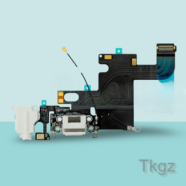 Apple İphone 6 Full Şarj Soketi Filmi FLEX Orjinal (GRİ) - Image 1