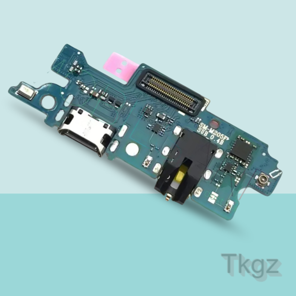 Samsung Galaxy M20 - M205 Full Şarj Soketi Bordu Orjinal - Image 1