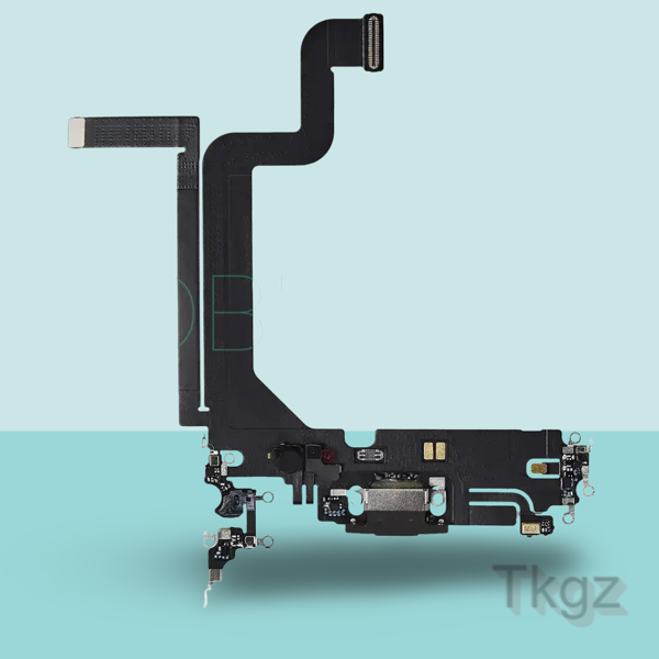 Apple İphone 14 PRO MAX Full Şarj Soketi Filmi FLEX Orjinal (MOR) - Image 1