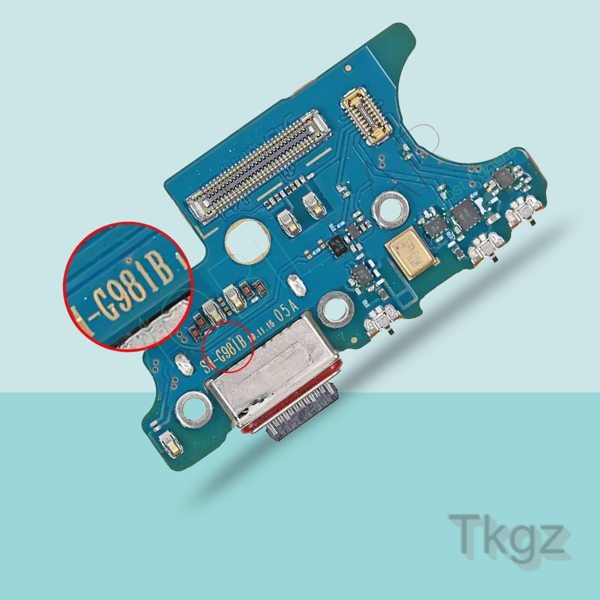 Samsung Galaxy S20 Full Şarj Soketi Bordu Orjinal - Image 1