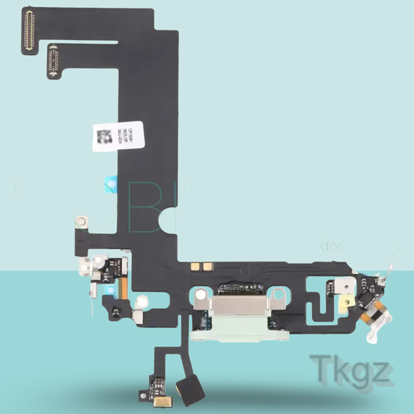 Apple İphone 12 MİNİ Full Şarj Soketi Filmi FLEX Orjinal (YEŞİL) - Image 1