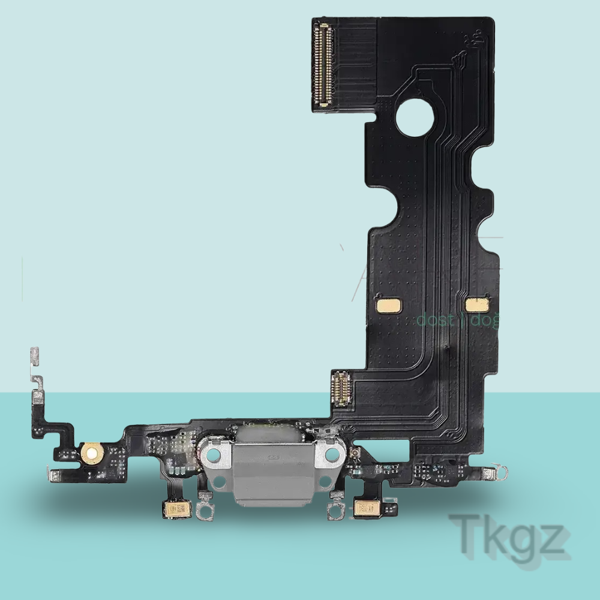 Apple İphone SE 2020 Full Şarj Soketi Filmi FLEX Orjinal (SİYAH) - Image 1