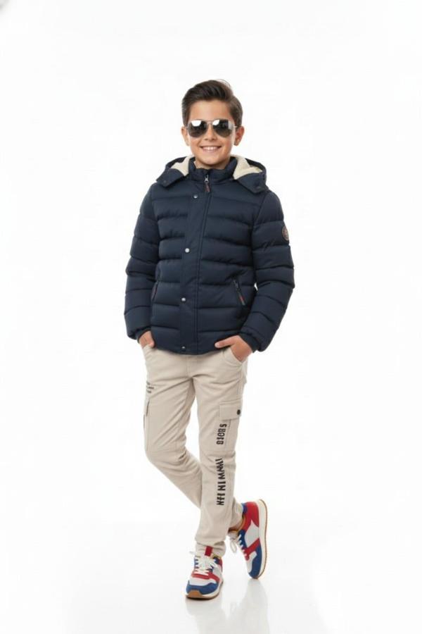 Erkek Çocuk Kapüşonlu Mont BGL-ST04885 - Image 1