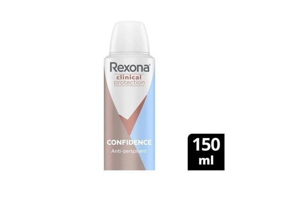 Rexona Clinical Protection Shower Clean Kadın Sprey Deodorant 150 ML - Image 1