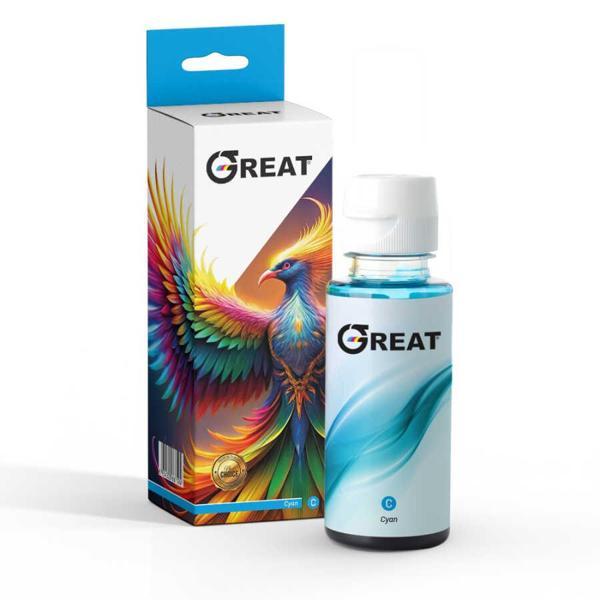 Epson T6642 - C13T66424A Mavi Muadil Mürekkep - Image 1