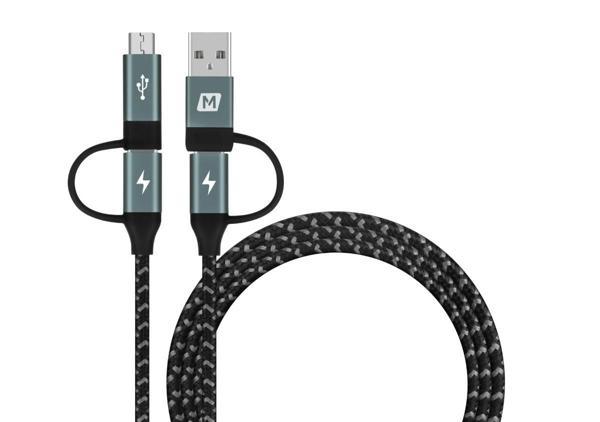 Momax Onelink 4'ü 1 Arada Kablo (1,2 Metre) - Image 1