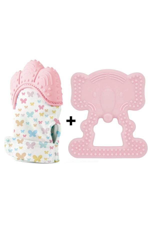 Babyjem 2'li Diş Kaşıma Seti (diş Kaşıyıcı Eldiven +soft Diş Kaşıyıcı) - Image 1