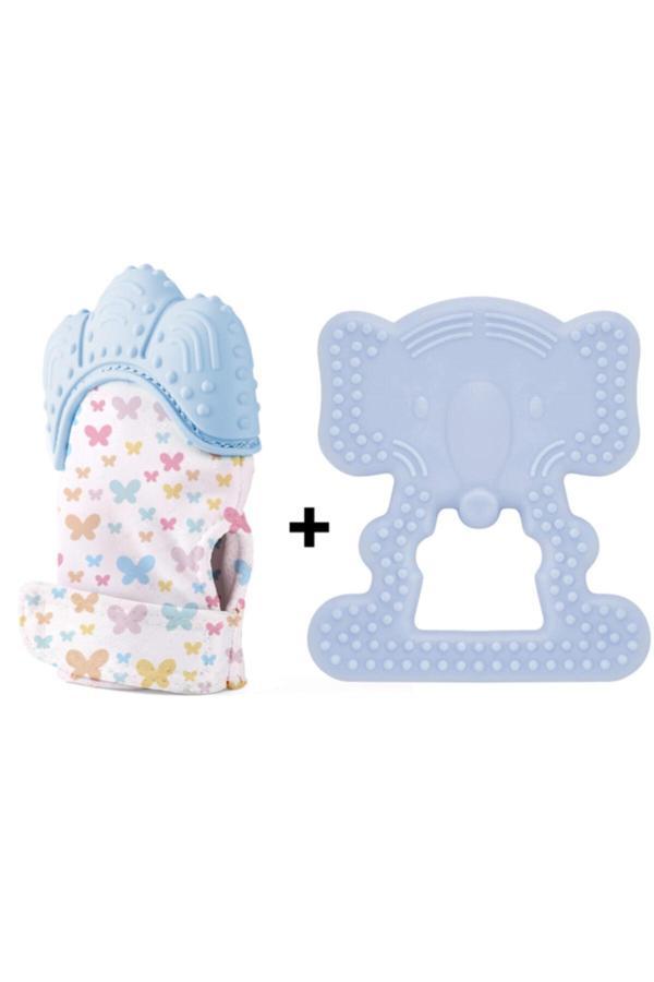 Babyjem 2'li Diş Kaşıma Seti (diş Kaşıyıcı Eldiven +soft Diş Kaşıyıcı) - Image 1