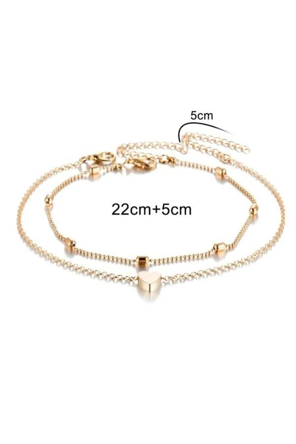 monalisatoka Kadın Gold Halhal - Image 1