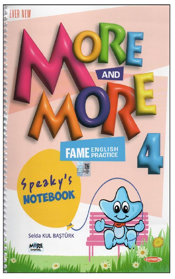 Kurmay Elt More And More 4.Sınıf Fame English Practise Speaky's Notebook  - Kurmay Yayınları - Image 1