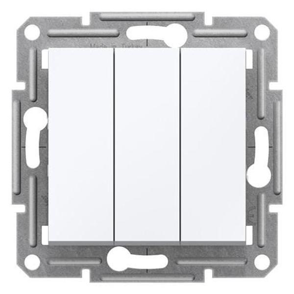 Schneider Asfora Beyaz Üçlü Anahtar Eph2170121 - Image 1