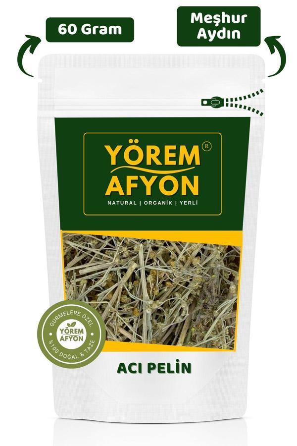 Gülçehre Yörem Afyon Meşhur Aydın Şifa Deposu Mide Ve Bağırsak Dostu Acı Pelin Otu, Acı Yavşan | 60Gr. - Image 1