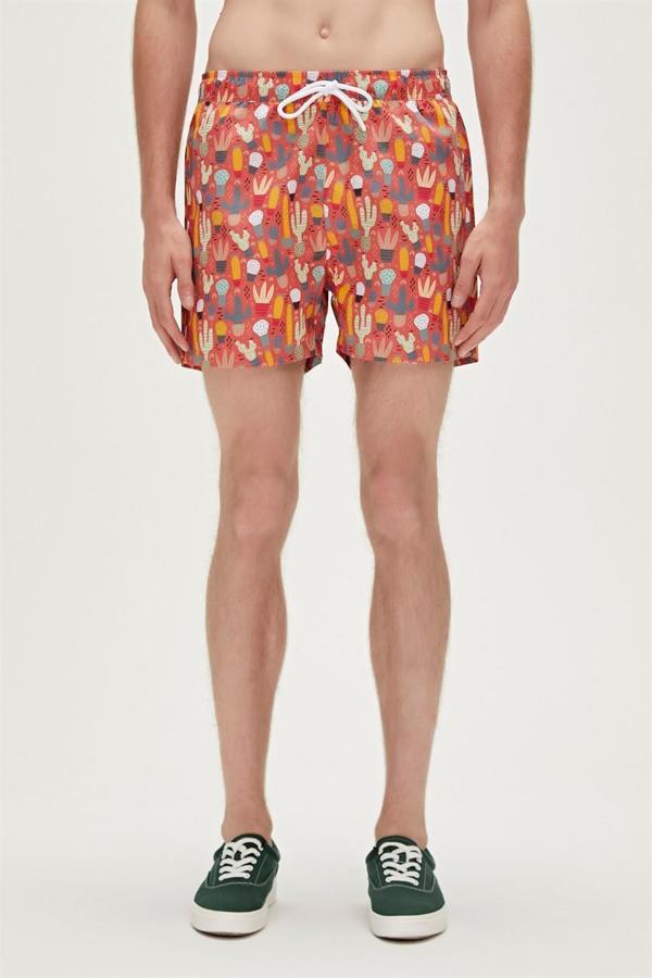 Bad Bear 23.01.09.005-C109 Areole Erkek Deniz Şortu - Image 1