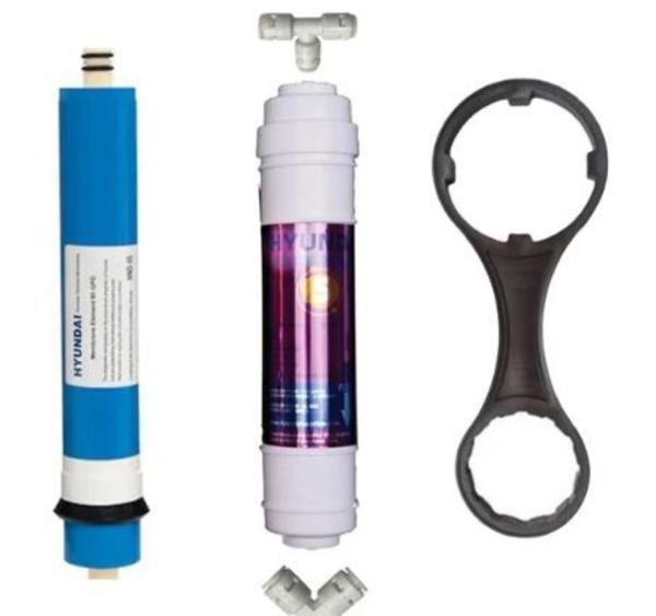 Hyundai Su Arıtma Membran Filtre + Tatlanırıcı Filtre Seti - Image 1