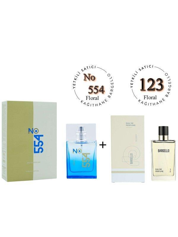 No:554 + 123 Unisex  / Kadın  Parfüm Edp  Flower - Mnms554123 - Image 1