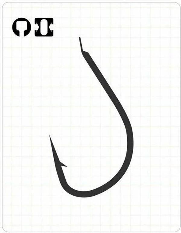 Fudo 2601 UMI TANAGO NO:12 BLACK NIKEL 18li Olta İğnesi - Image 1