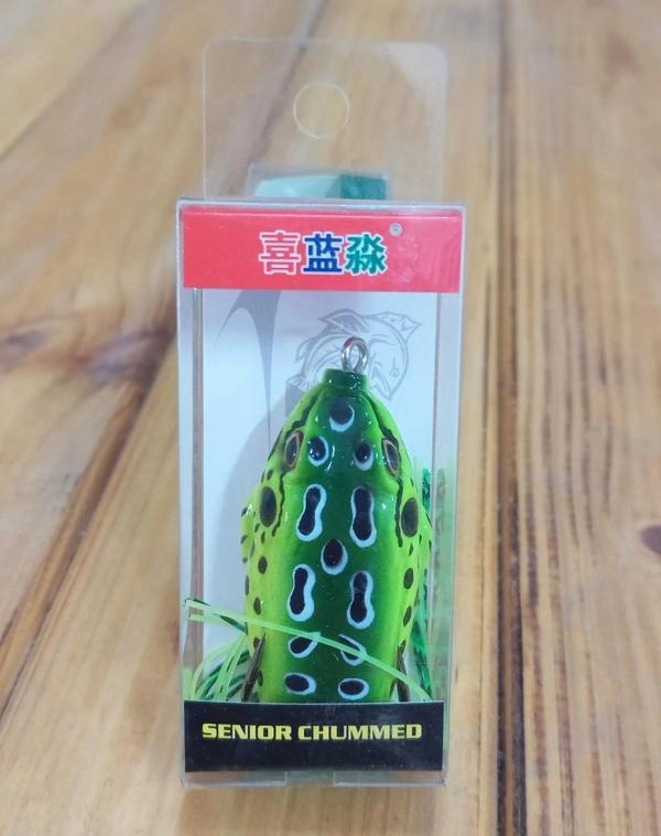 Oskar Senior Chummed Silikon Kurbağa Yeşil Renk - Image 1