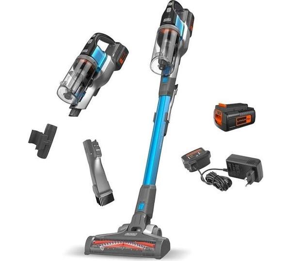 Black+Decker BDPSE3615-QW 4'ü 1 Arada 36 V, 1.5 Ah Şarjlı Dikey Elektrikli Süpürge - Image 1