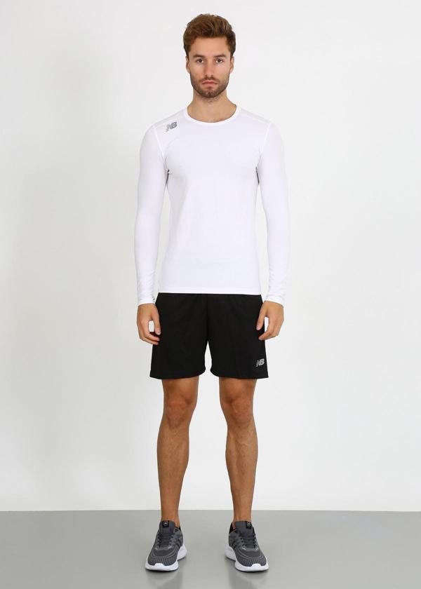 New Balance NBTM-LWT Erkek Uzun Kollu Tişört - Image 1
