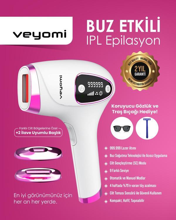 Veyomi Y-1105 Buz Lazer Epilasyon Cihazı - Image 1