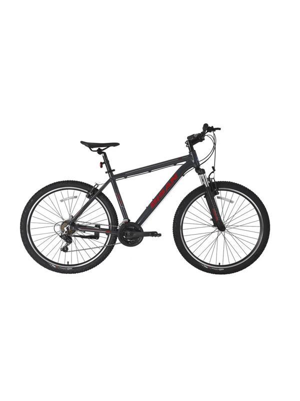 Bisan Atlas 26 V Fren 21 Vites 26 Jant Dağ Bisikleti Gri Kırmızı 17 Kadro - Image 1