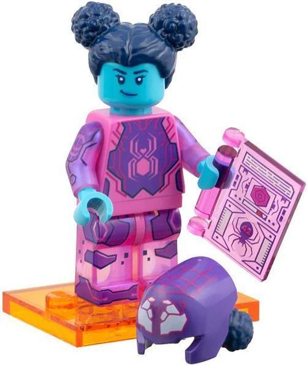 LEGO Minifigures 71050 Spider-Man: Across the Spider-Verse Series : 9.Margo Kess / Spider-Byte - Image 1