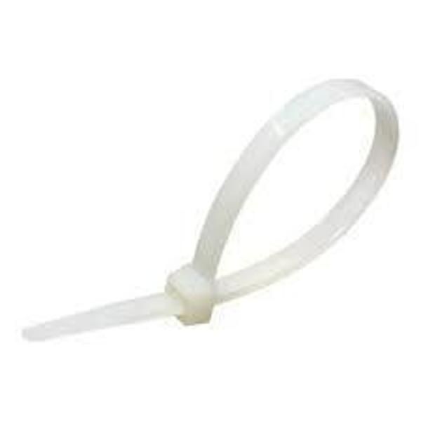 Tork Kablo Bağı Cırt Kelepçe 4,6 mmx200 mm Beyaz 100 'Lü Paket - Image 1