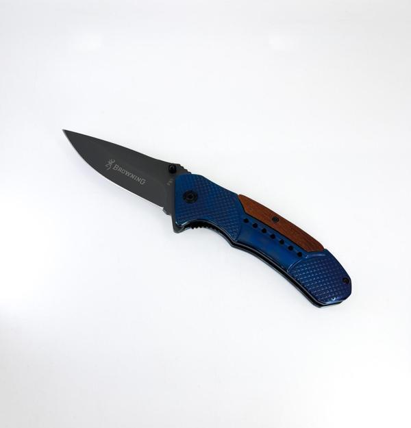 Browning Kahverengi - Lacivert Katlanır Çakı - Image 1