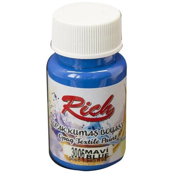 Supertrend Opak Kumaş Boyası 50 cc. 3006 MAVİ - Image 1