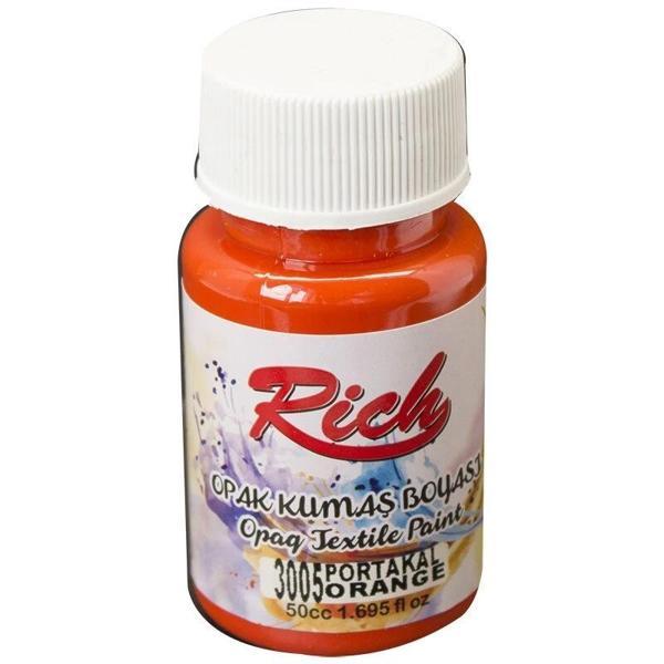 Supertrend Opak Kumaş Boyası 50 cc. 3005 PORTAKAL - Image 1