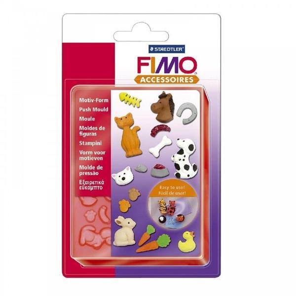 Supertrend Fimo Push Mould Esnek Silikon Polimer Kil Kalıbı EVCİL HAYVANLAR - Image 1
