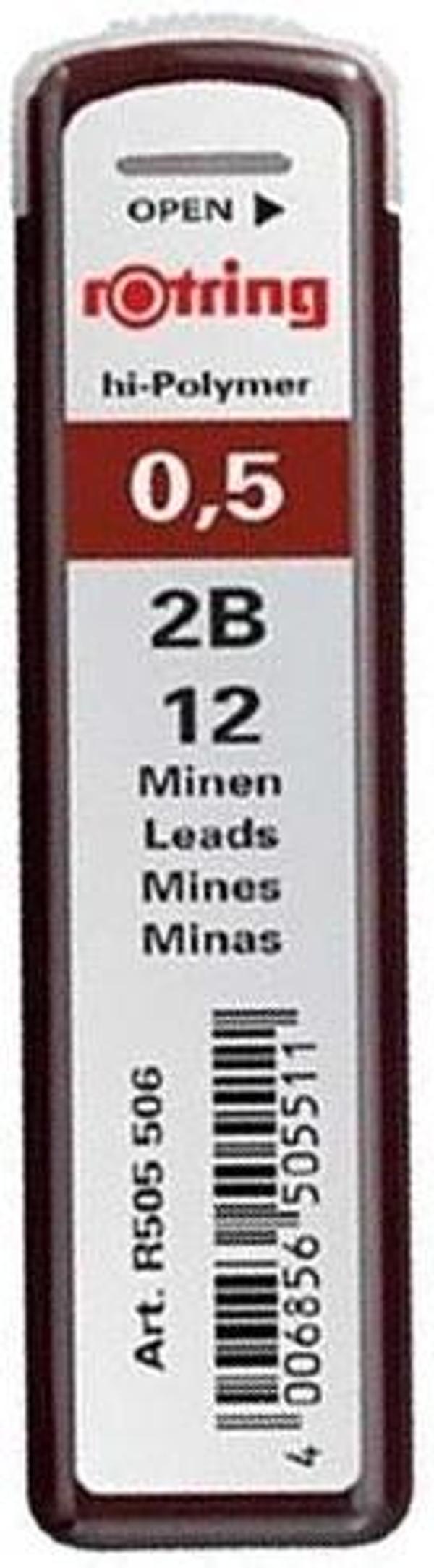 Supertrend Tikky Hi-Polymer Kurşun Kalem Ucu 0.5 mm (2B) - Image 1