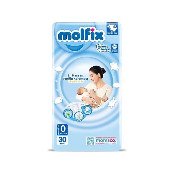 Molfix Premature Bebek Bezi 0 Beden 0-3 Kg 30 Adet - Image 1