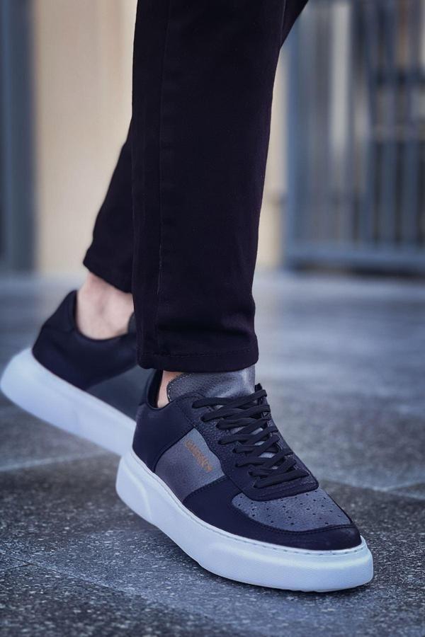 CH087 - CBT Kenton Erkek Ayakkabı SIYAH / ANTRASIT - Image 1