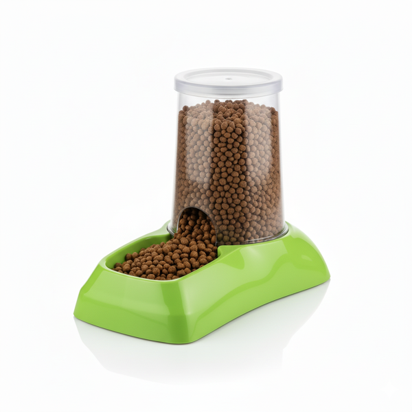 Hazneli Otomatik Kedi Köpek Mama Su Kabı 3 LT Sürekli Taze Beslenme - Image 1