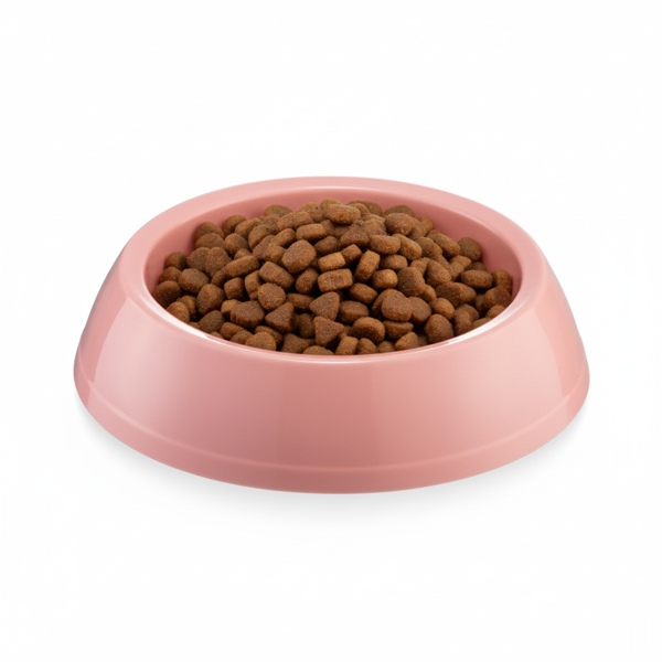 Büyük Boy Yuvarlak Kedi Köpek Mama Kabı Dayanıklı Plastik 22cm Runaway - Image 1